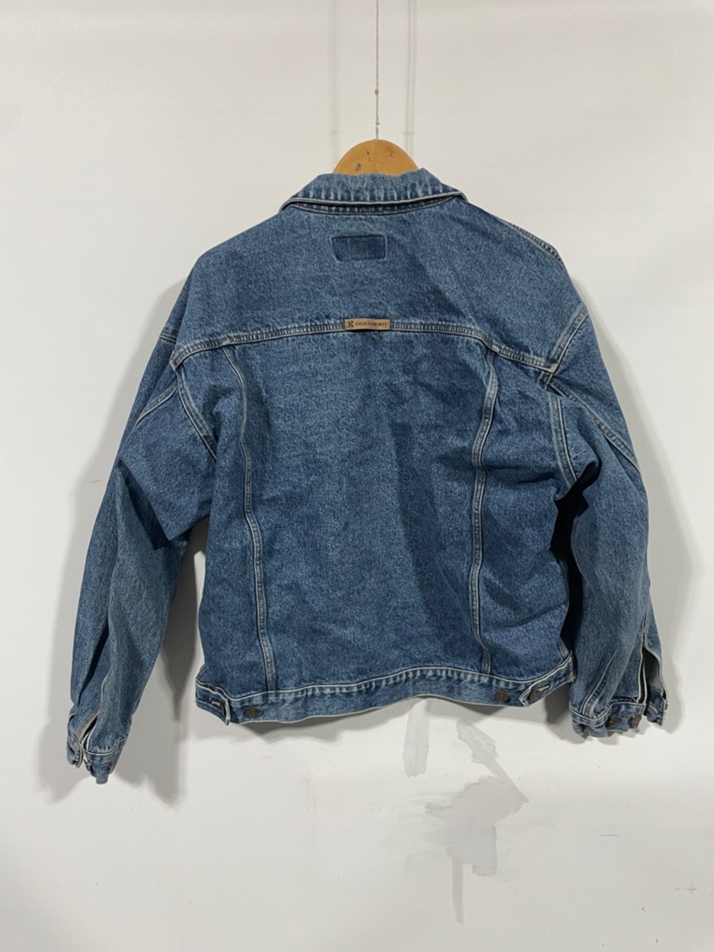 Vintage 90s Light Blue Denim Jacket - Picture 4 of 4